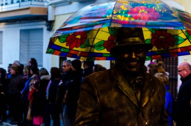 Nerja, İspanya - 10 Şubat 201