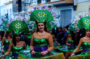 Nerja, İspanya - 10 Şubat 201