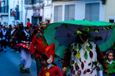 Nerja, İspanya - 10 Şubat 201