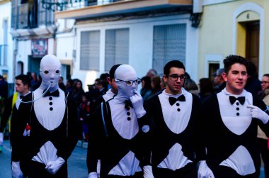 Nerja, İspanya - 10 Şubat 201
