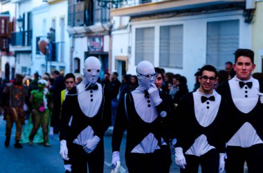 Nerja, İspanya - 10 Şubat 201