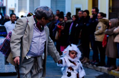 Nerja, İspanya - 10 Şubat 201