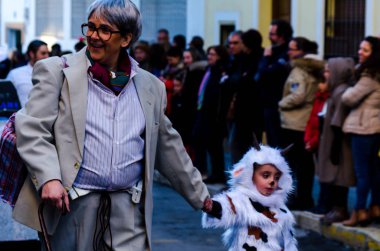 Nerja, İspanya - 10 Şubat 201