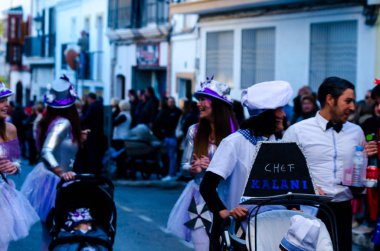 Nerja, İspanya - 10 Şubat 201