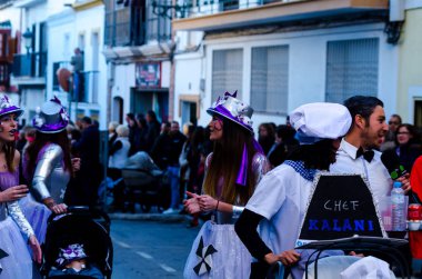Nerja, İspanya - 10 Şubat 201