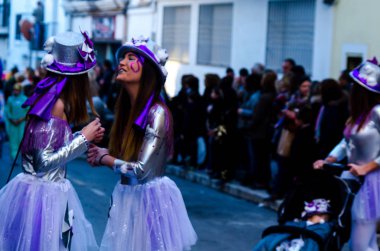 Nerja, İspanya - 10 Şubat 201