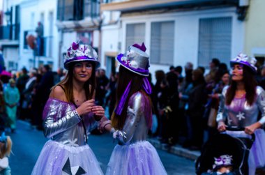 Nerja, İspanya - 10 Şubat 201