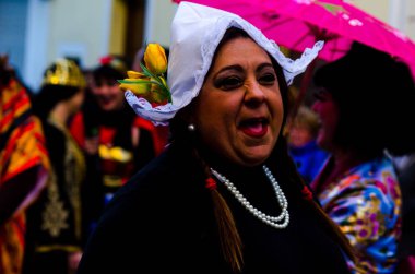 Nerja, İspanya - 10 Şubat 201