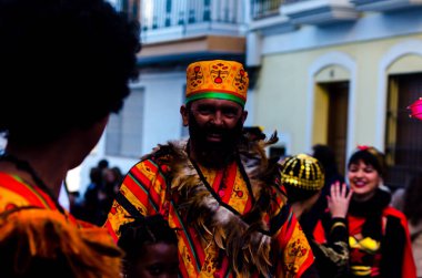 Nerja, İspanya - 10 Şubat 201