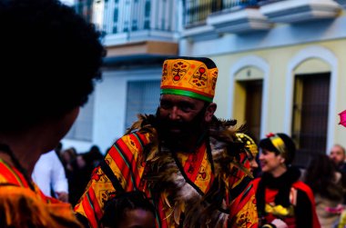 Nerja, İspanya - 10 Şubat 201