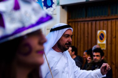 Nerja, İspanya - 10 Şubat 201