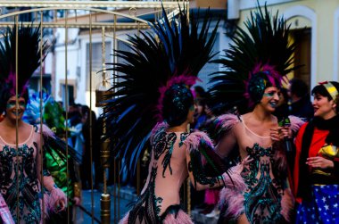 Nerja, İspanya - 10 Şubat 201