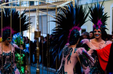 Nerja, İspanya - 10 Şubat 201