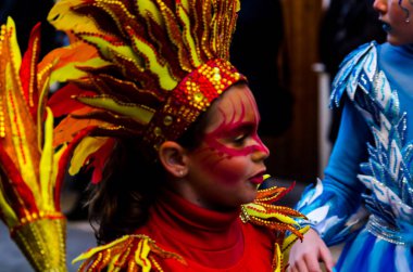 Nerja, İspanya - 10 Şubat 201