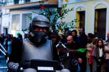 Nerja, İspanya - 10 Şubat 201