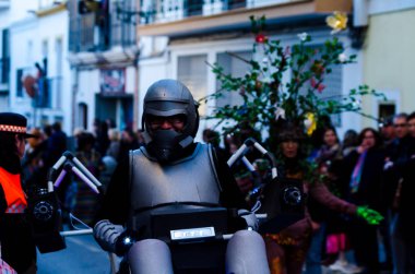 Nerja, İspanya - 10 Şubat 201