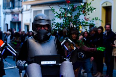 Nerja, İspanya - 10 Şubat 201