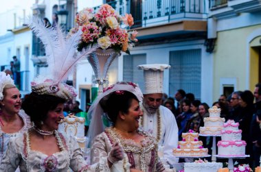Nerja, İspanya - 10 Şubat 201