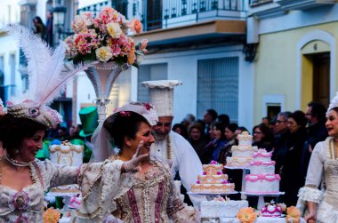 Nerja, İspanya - 10 Şubat 201