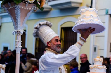 Nerja, İspanya - 10 Şubat 201