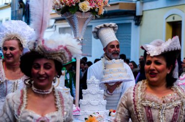 Nerja, İspanya - 10 Şubat 201