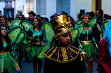 Nerja, İspanya - 10 Şubat 201
