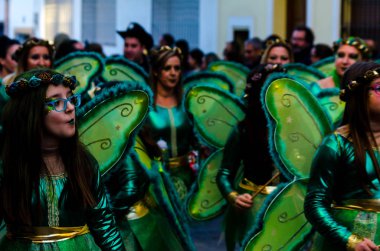 Nerja, İspanya - 10 Şubat 201