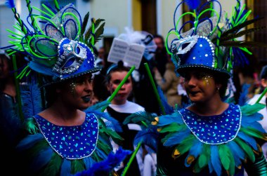 Nerja, İspanya - 10 Şubat 201