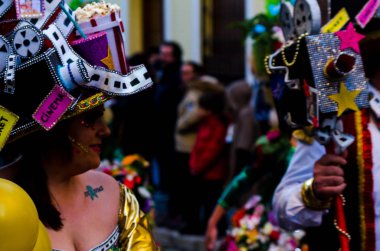 Nerja, İspanya - 10 Şubat 201