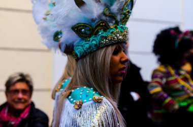 Nerja, İspanya - 10 Şubat 201