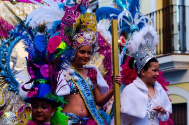 Nerja, İspanya - 10 Şubat 201