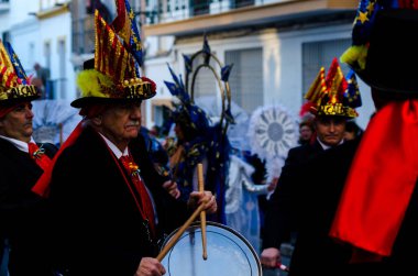Nerja, İspanya - 10 Şubat 201