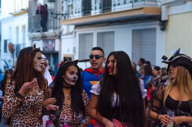 Nerja, İspanya - 10 Şubat 201