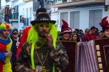 Nerja, İspanya - 10 Şubat 201