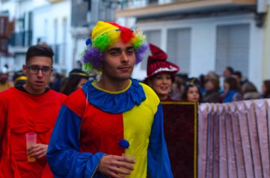 Nerja, İspanya - 10 Şubat 201