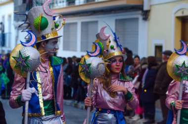Nerja, İspanya - 10 Şubat 201