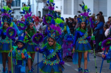 Nerja, İspanya - 10 Şubat 201