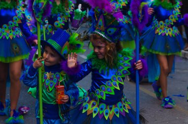 Nerja, İspanya - 10 Şubat 201