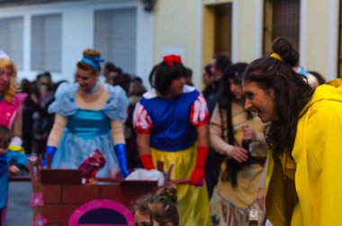Nerja, İspanya - 10 Şubat 201