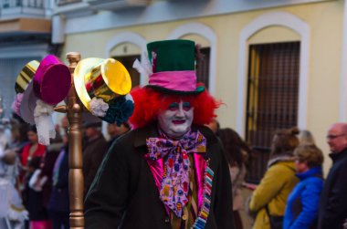 Nerja, İspanya - 10 Şubat 201