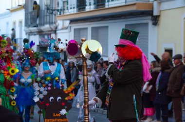 Nerja, İspanya - 10 Şubat 201