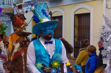 Nerja, İspanya - 10 Şubat 201