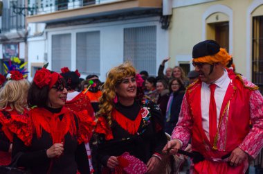 Nerja, İspanya - 10 Şubat 201