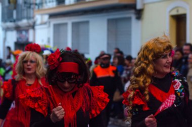 Nerja, İspanya - 10 Şubat 201