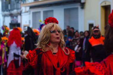 Nerja, İspanya - 10 Şubat 201