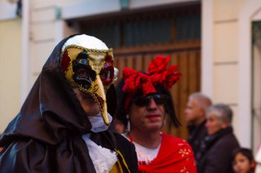 Nerja, İspanya - 10 Şubat 201