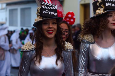 Nerja, İspanya - 10 Şubat 201