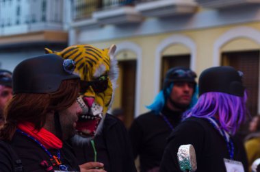 Nerja, İspanya - 10 Şubat 201