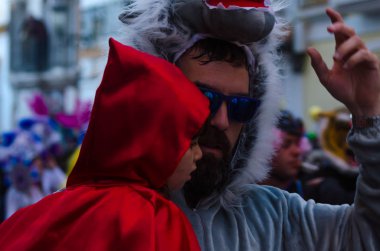 Nerja, İspanya - 10 Şubat 201