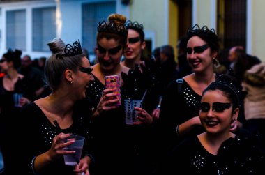 Nerja, İspanya - 10 Şubat 201